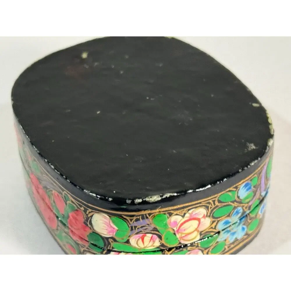 Kashmiri Papier-Mache Trinket Box Vibrant